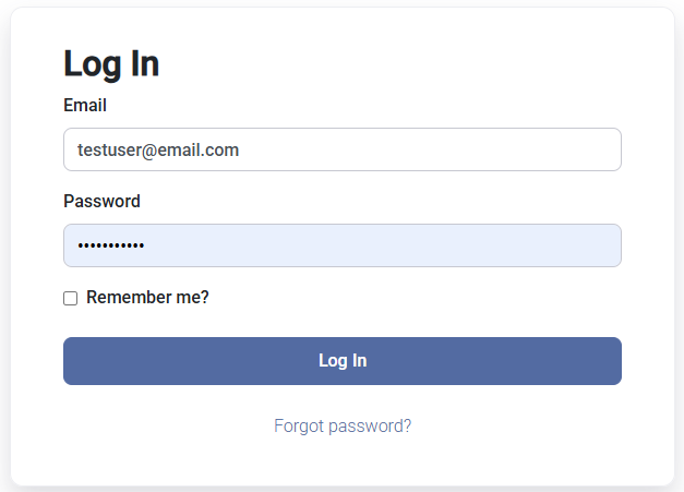Log In to BUCS